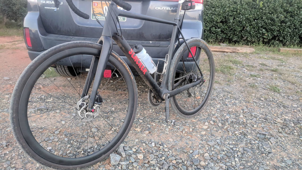 carbon gravel bike frameset